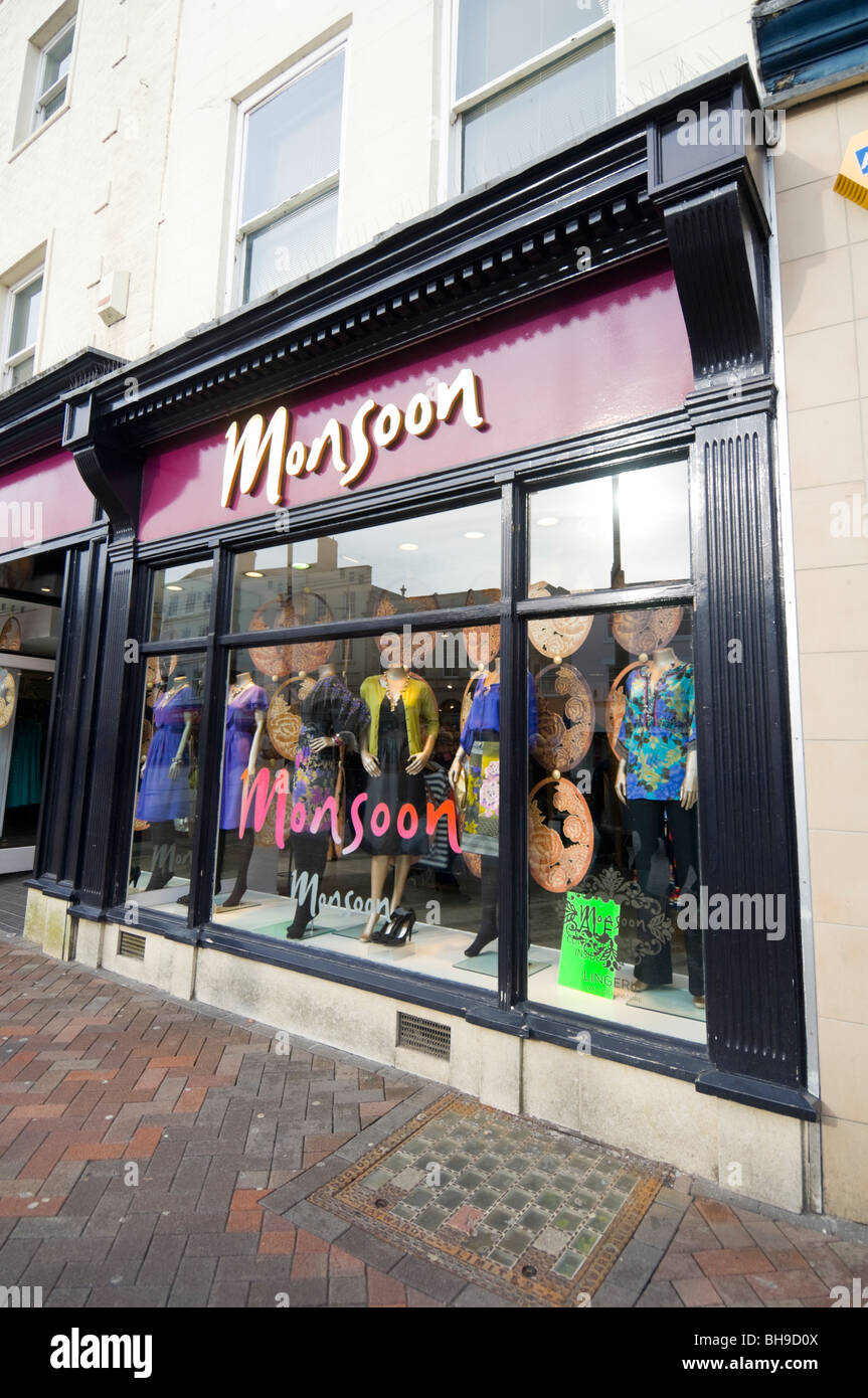 Negozio di monsone Hereford Herefordshire Foto Stock