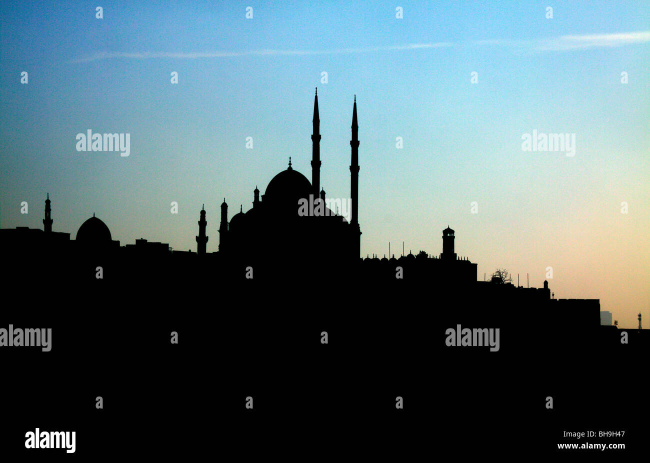 Il Cairo, Egitto, Cittadella, palace, araba e musulmana, architettura, architetto, viaggi, visitare il sito vedendo, simboli Foto Stock