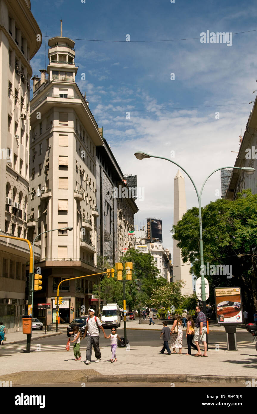 Buenos Aires Argentina Microcentro della città Foto Stock