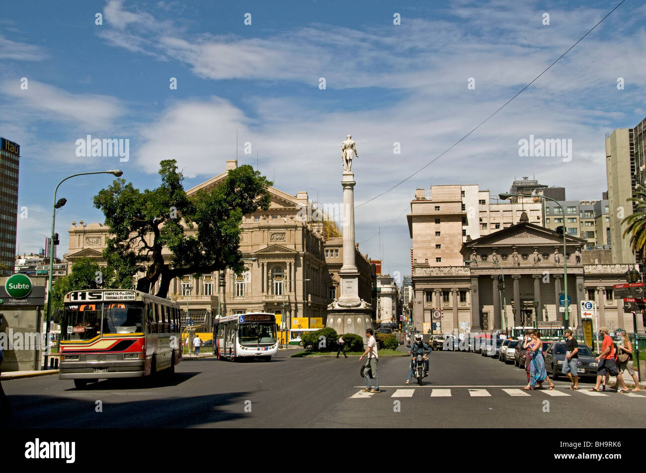 Buenos Aires Argentina Microcentro della città Foto Stock