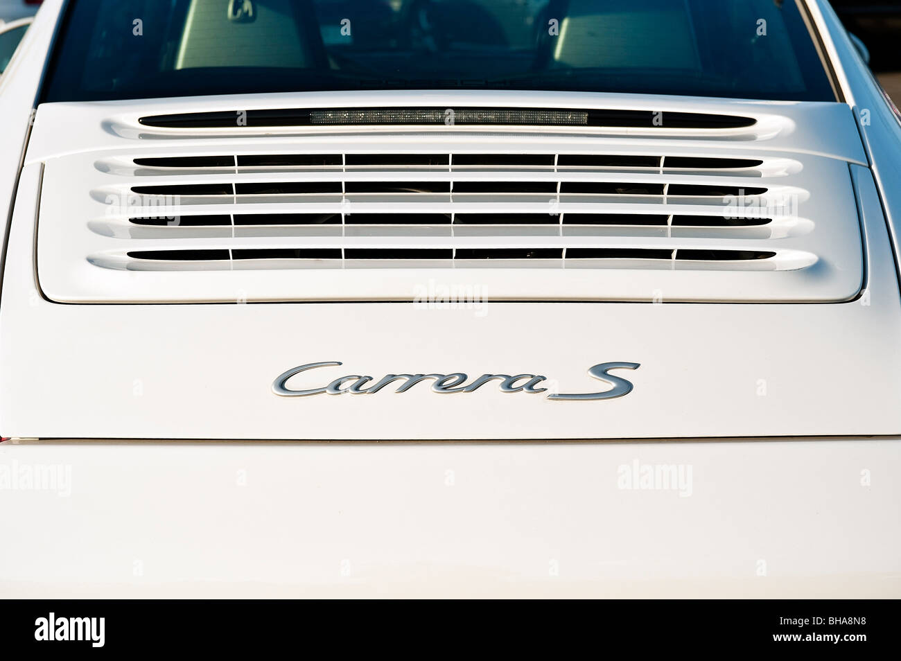 Porsche Carrera dettaglio. Foto Stock