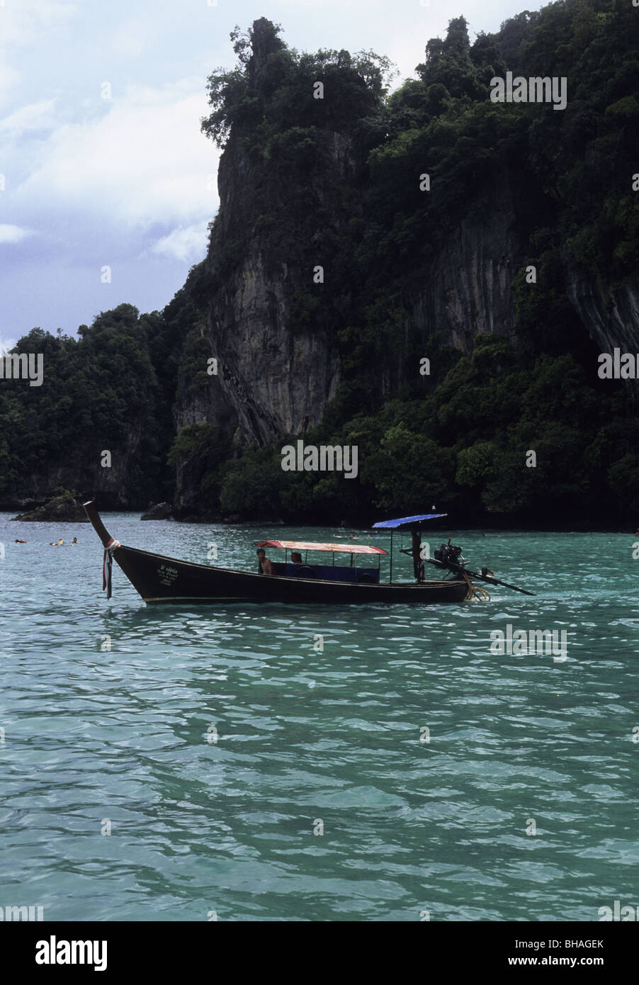 Paesaggio di Phi Phi Island in Phuket, Tailandia Foto Stock