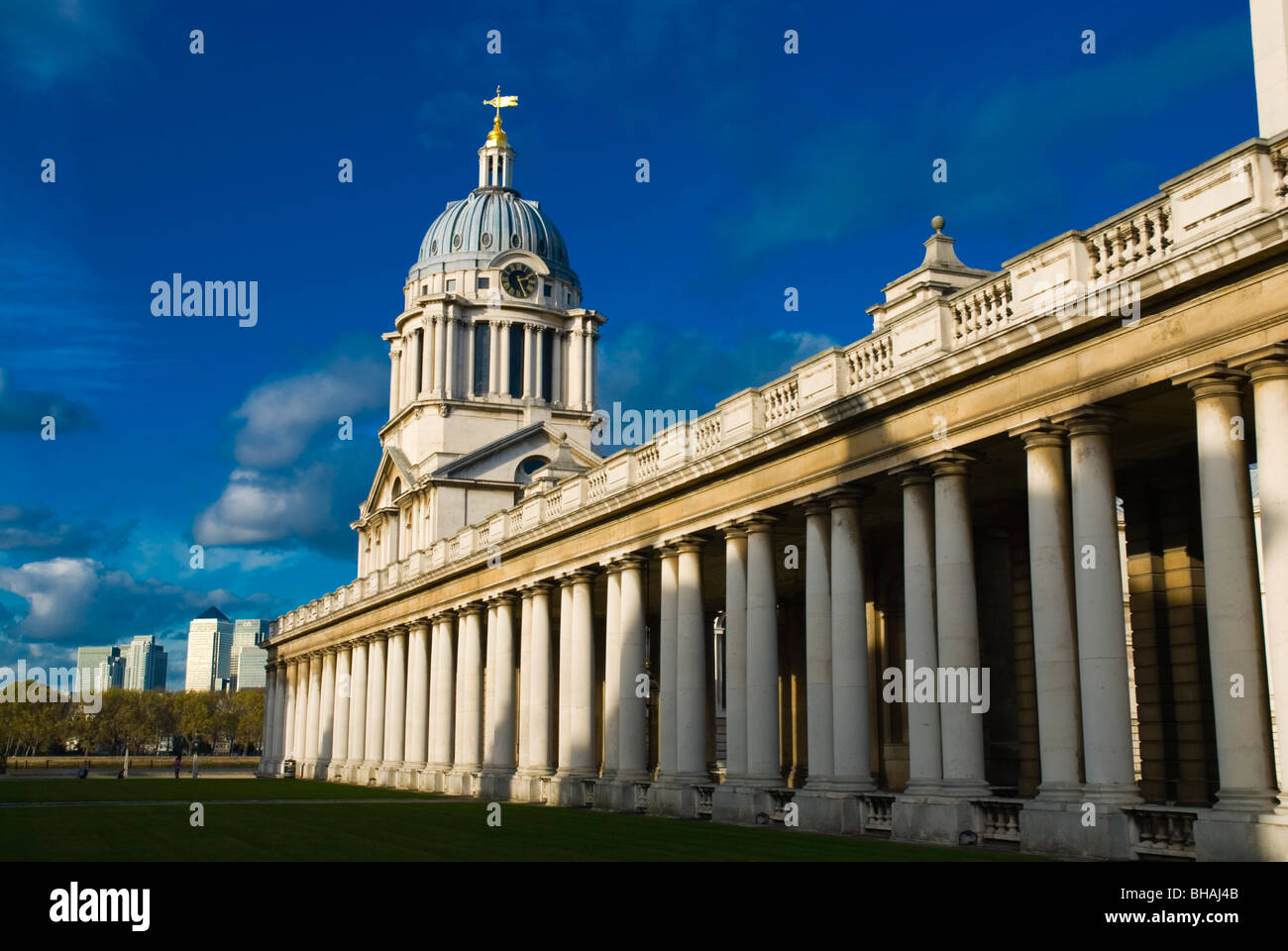 Queen Mary corte e la Cappella di San Pietro e Paolo Greenwich Londra Inghilterra Regno Unito Europa Foto Stock