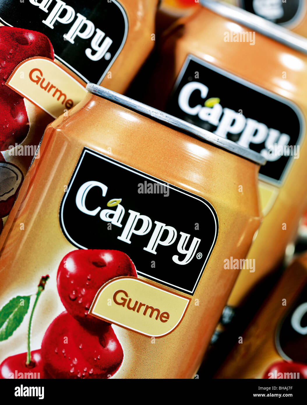 Le lattine in alluminio Foto Stock