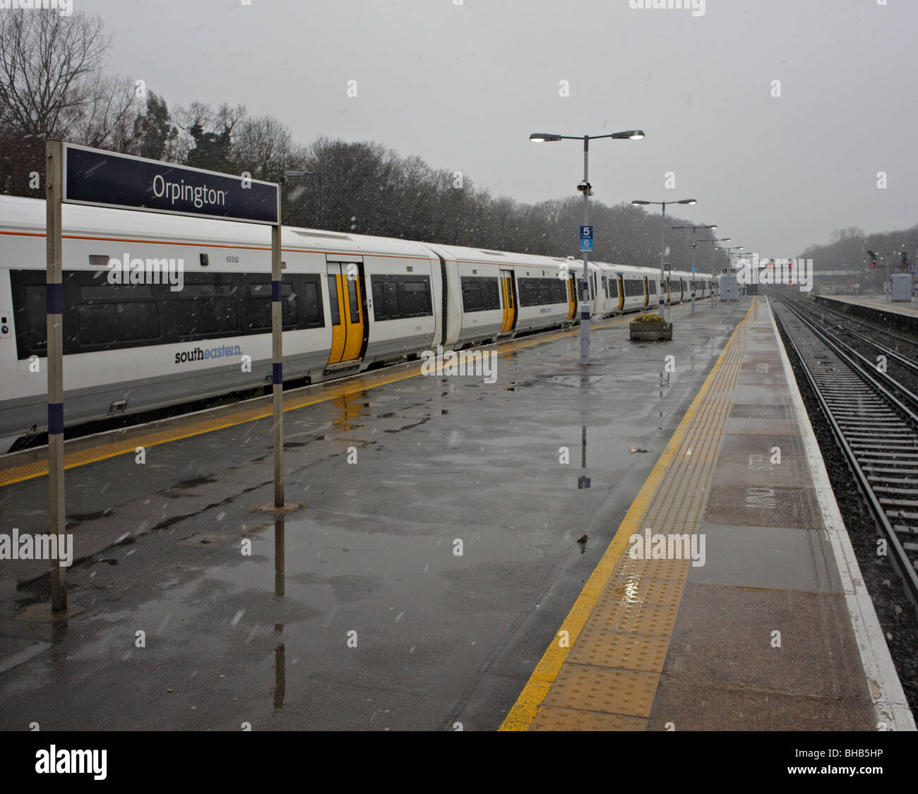 Orpington stazione ferroviaria. Foto Stock