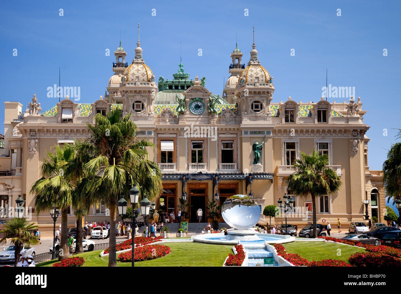 Casinò di Monte Carlo nel Principato di Monaco Foto Stock