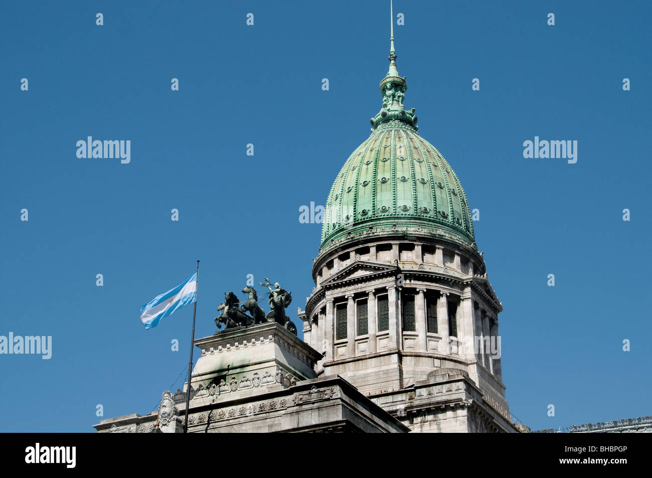 Palacio del Congreso Palazzo dei Congressi di Buenos Aires di governo Monserrat Argentina Foto Stock