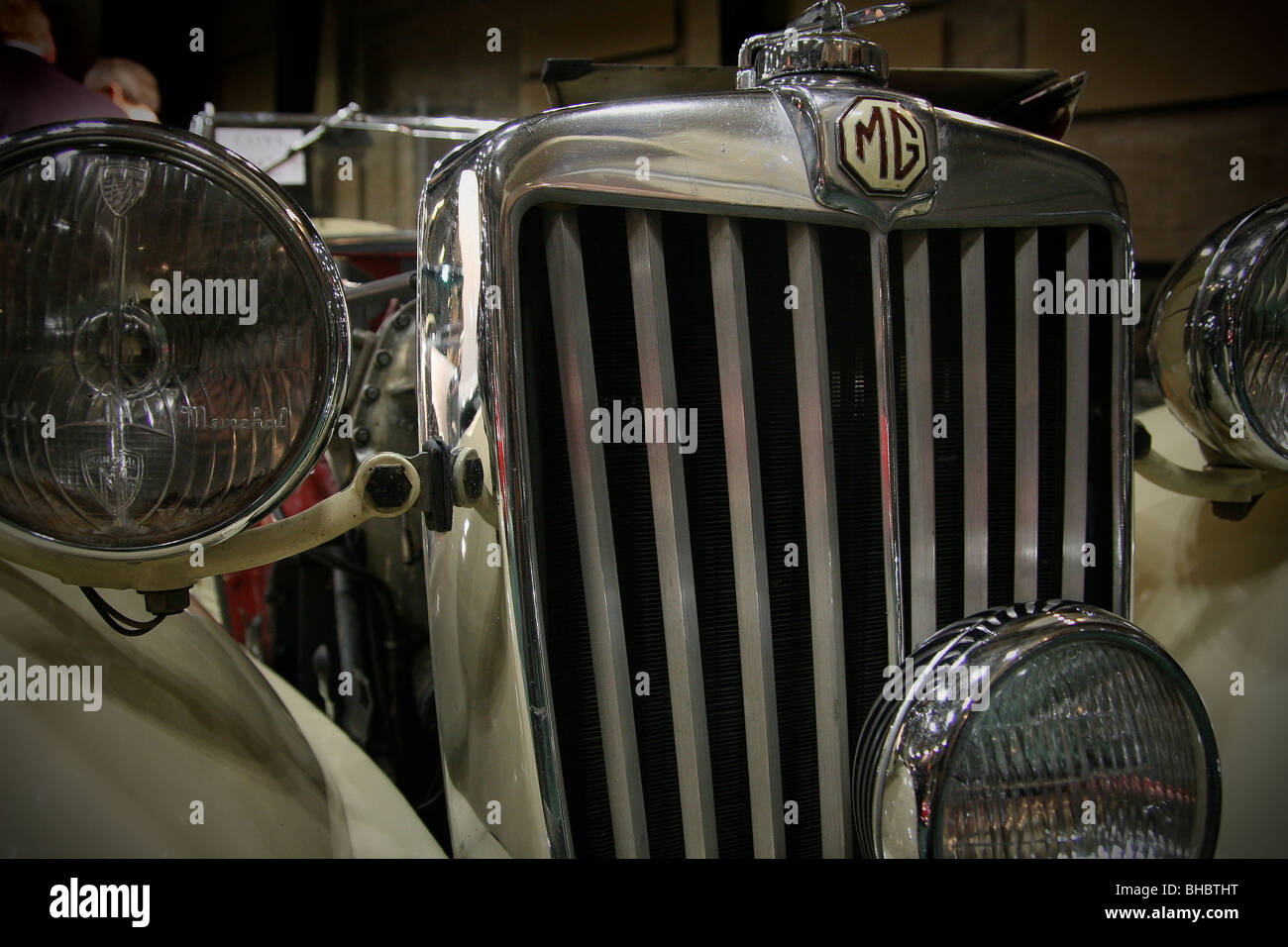 1951 mg TD sovralimentato 2 Roadster sedile Foto Stock