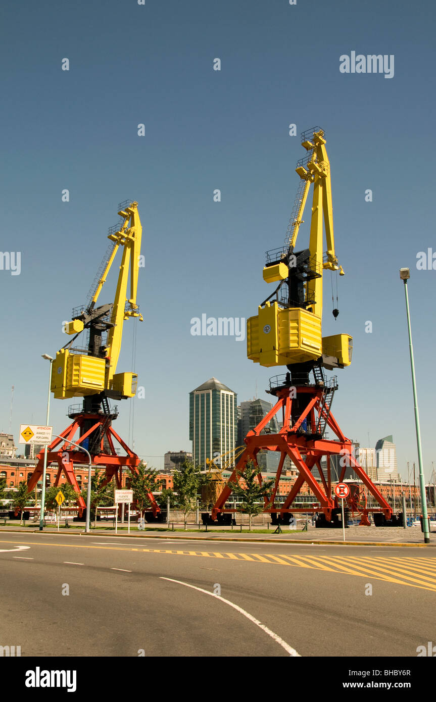 Buenos Aires Puerto Madero Waterfront Porto Argentina Foto Stock