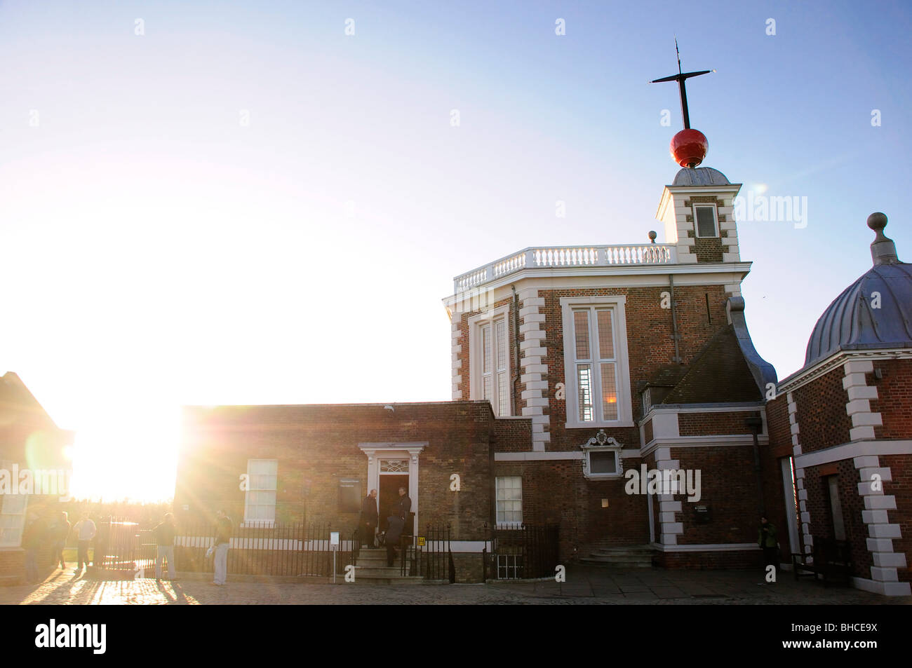 Osservatorio Reale di Greenwich nel pomeriggio la luce del sole Foto Stock