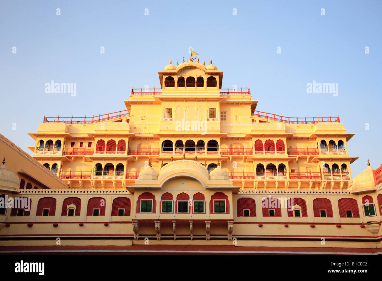 Il palazzo della città di Jaipur, Rajasthan, India Foto Stock