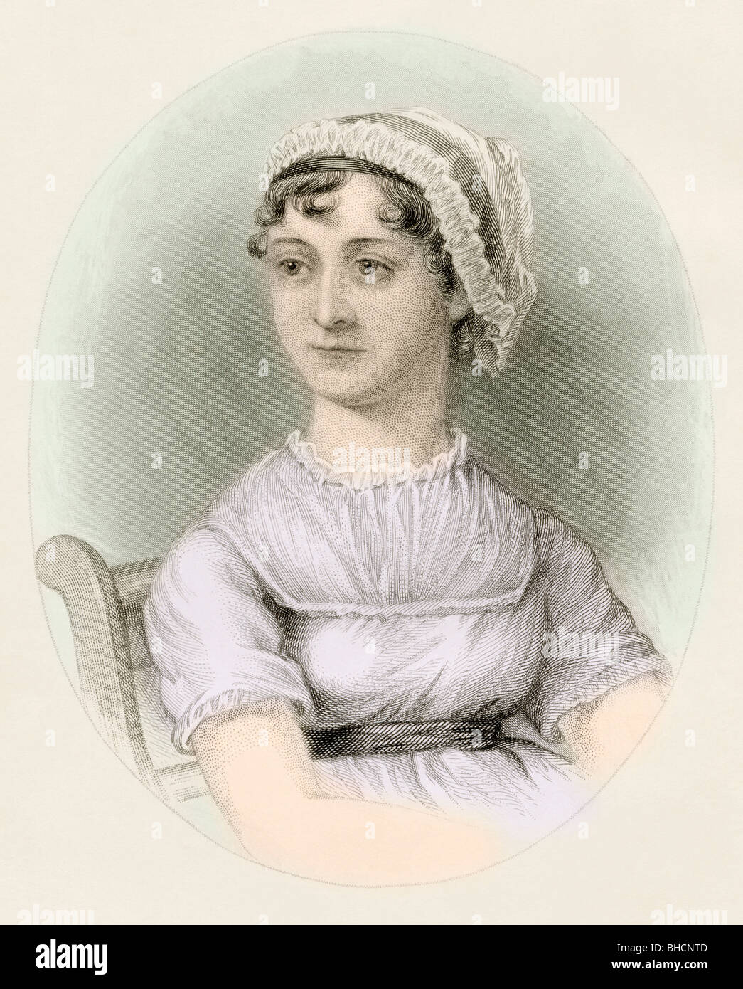 Jane Austen 1775 al 1817. Romanziere inglese. Foto Stock