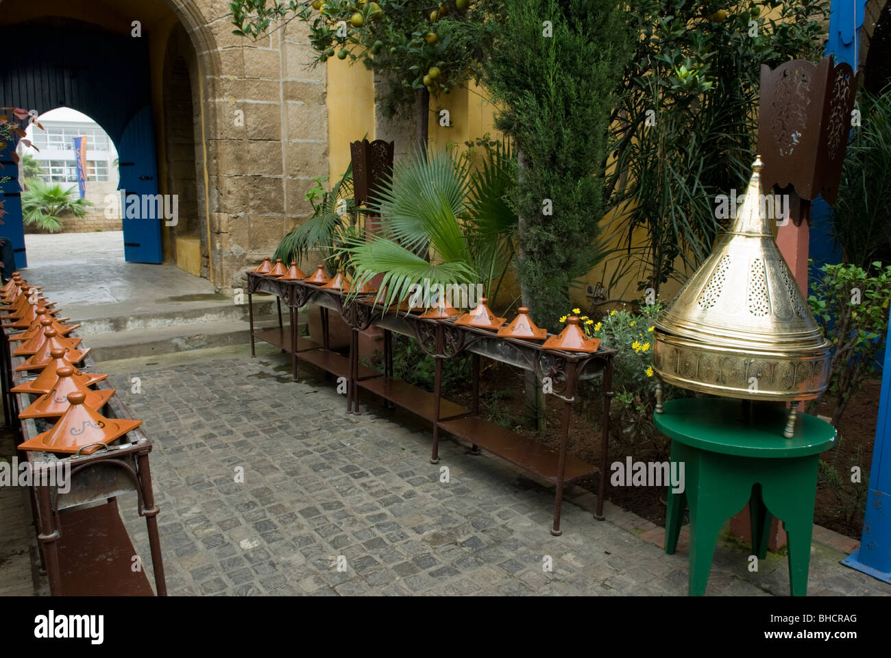 Sqala Cafe Le Maure, Casablanca, Marocco. Foto Stock