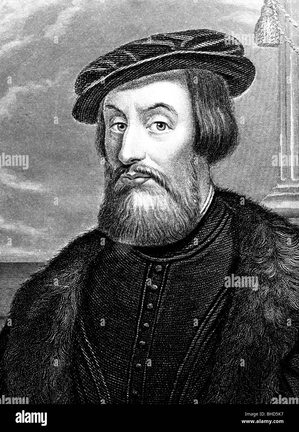Cortes, Hernan, 1485 - 2.12.1547, conquistador spagnolo, ritratto, , Foto Stock