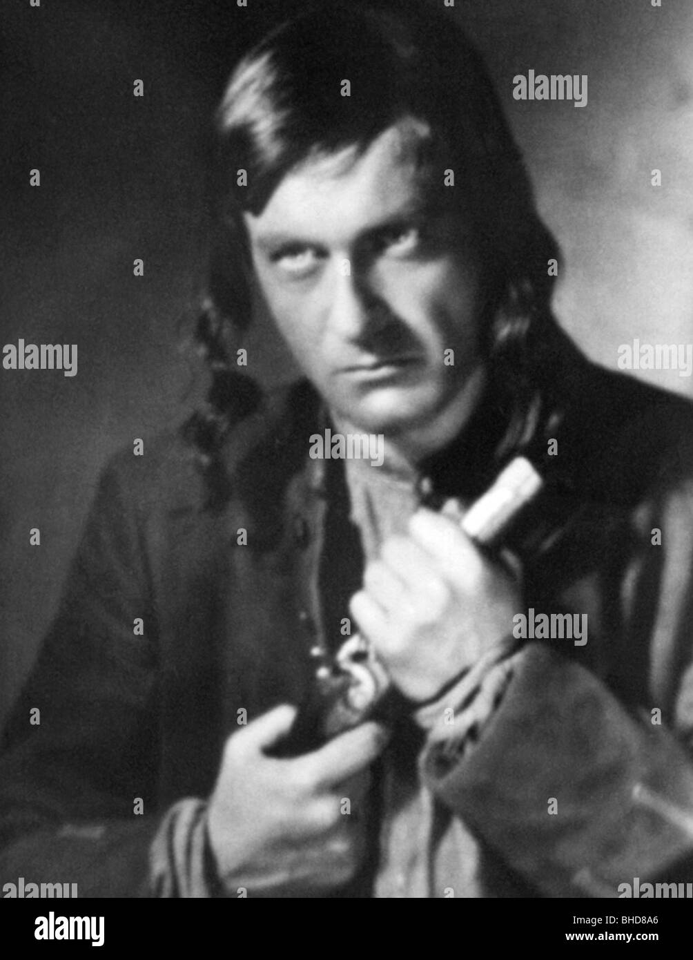 Juergens, Curd, 13.12.1915 - 18.6.1982, attore tedesco, nel teatro "The Robbers" di Friedrich Schiller, circa 1950, Foto Stock