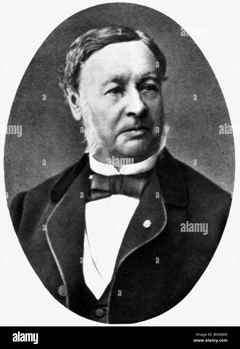 Schwann, Theodor, 7.12.1810 - 14.1.1882, fisiologo tedesco, ritratto, supplemento, 'ünchner Medizinische Wochenschrift', foglio 279, 1910, , Foto Stock