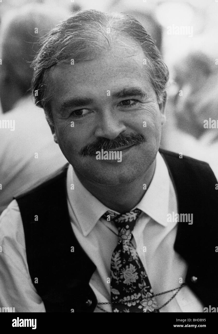 Dr. Gauweiler, Peter, * 22.6.1949, politico tedesco (CSU), ritratto, oktoberfest, festival della birra di Monaco, 1989, Foto Stock