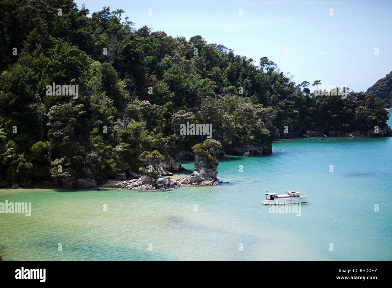 Parco Nazionale di Abel Tasman, Isola del Sud, Nuova Zelanda Foto Stock