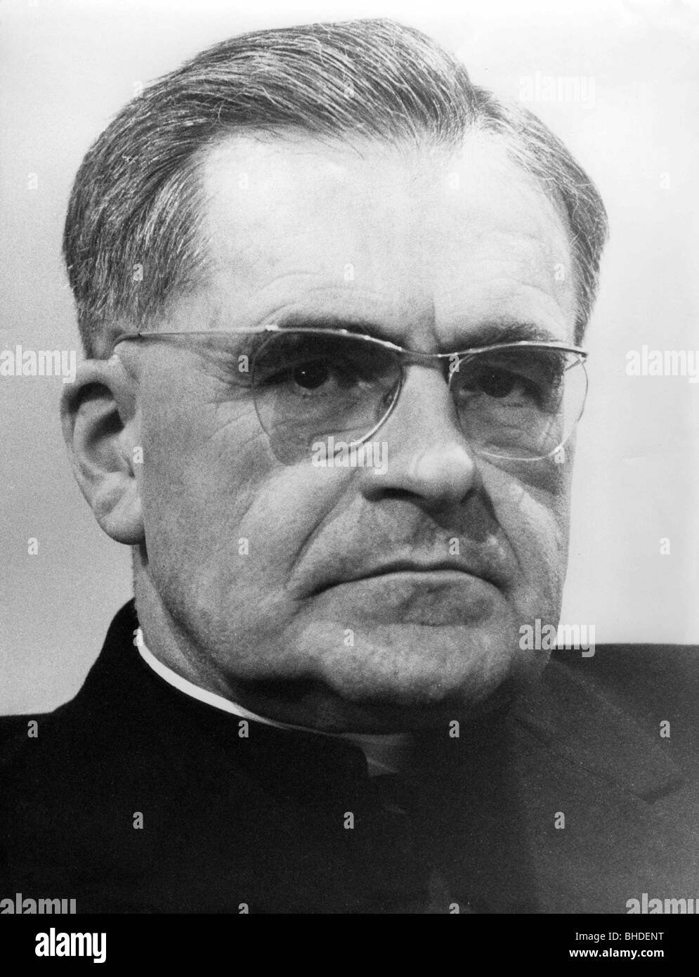 Doepfner, Julius, Cardinale, 26.8.1913 - 24.7.1976, teologo tedesco, ritratto, Foto Stock