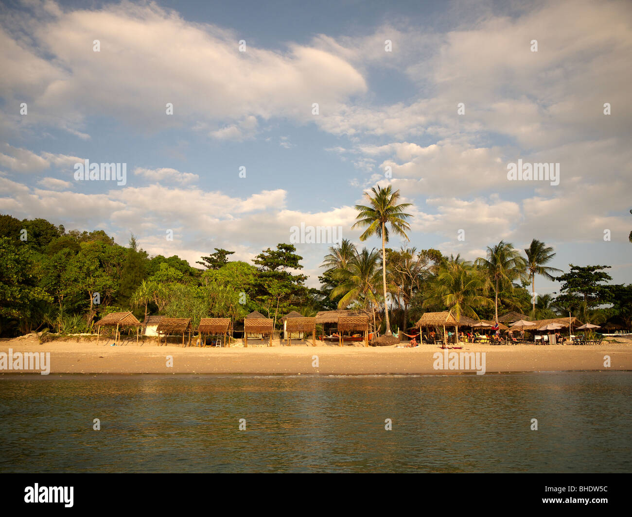 Spiaggia di Hat Phra Ae,Ko Lanta,provincia Krabi,Mare delle Andamane,a sud della Thailandia Foto Stock