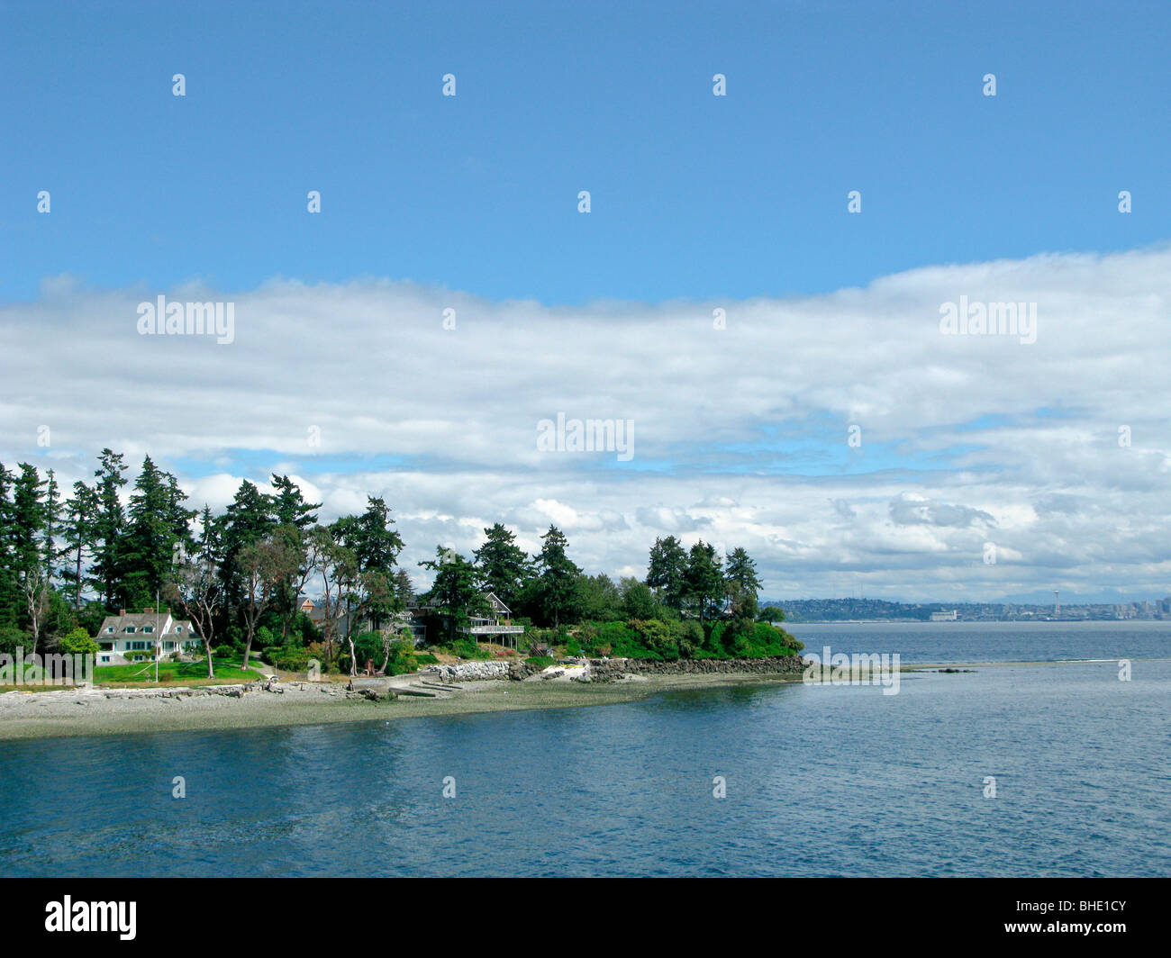 Bainbridge Island, kitsap County, Washington, Stati Uniti d'America Foto Stock