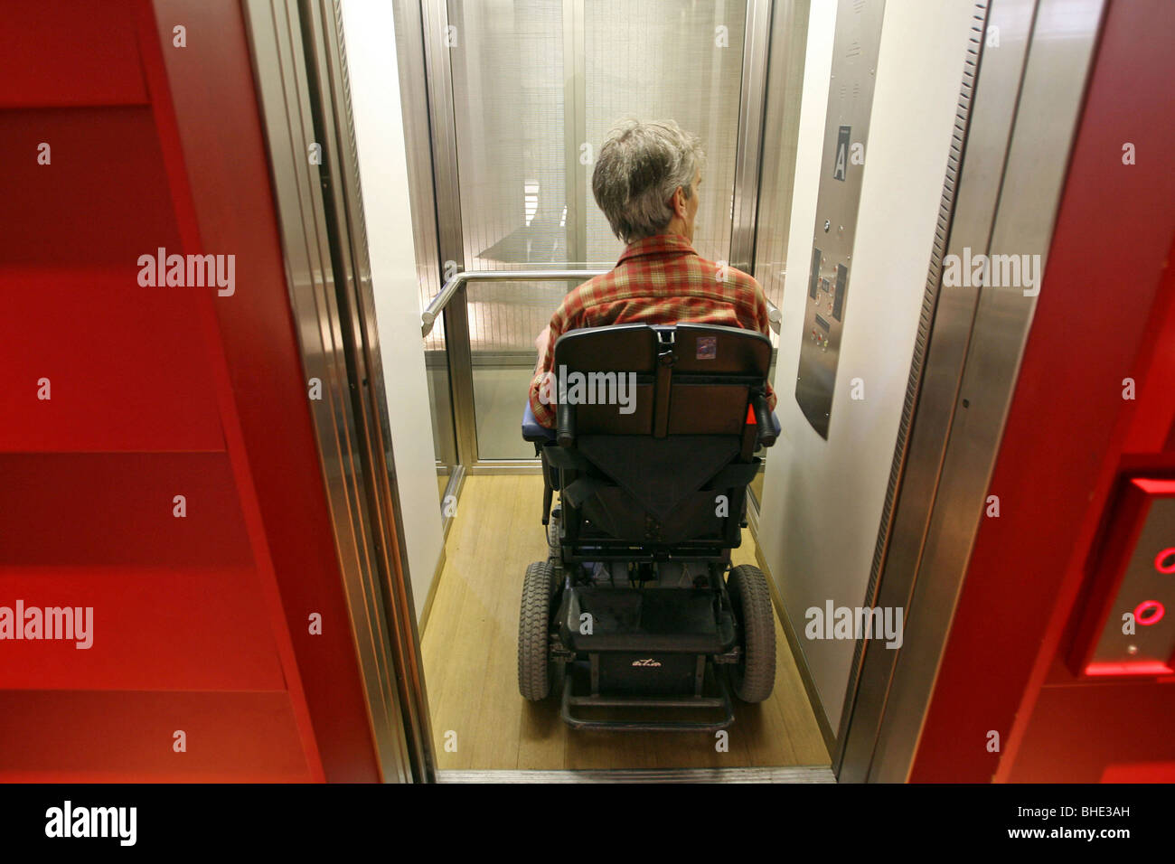 Nantes (44) : strutture per le persone disabili' accessibilità Foto Stock