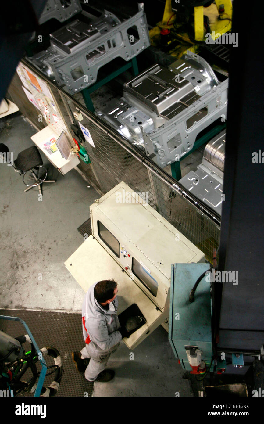 Blainville Sur Orne (14) : Renault Trucks fabbricazione Foto Stock