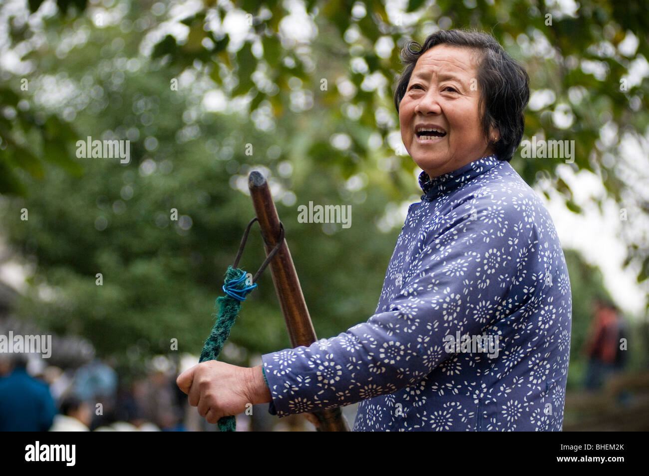 Zhouzhuang è conosciuta come la Venezia della Cina nella provincia dello Jiangsu, Cina Foto Stock