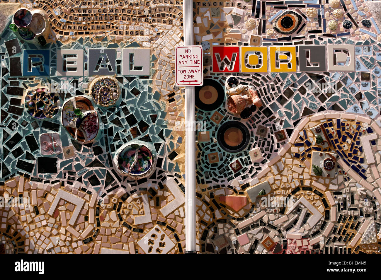 Philadelphia magico giardino da Isaia Zagar Foto Stock