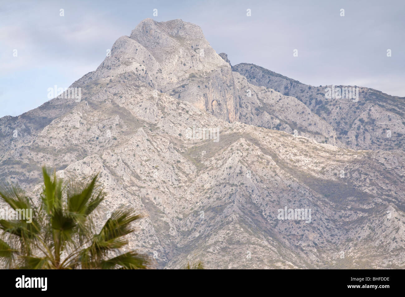 Mountain La Concha, Marbella - Andalusia, Spagna Foto Stock