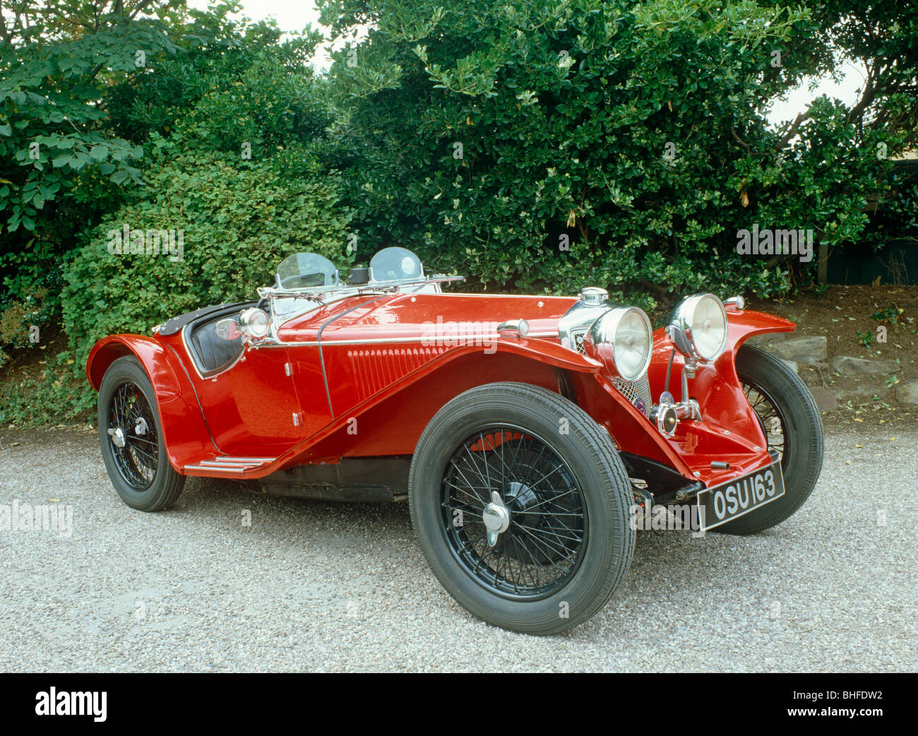 Car 1934 Riley " PIM " 9MP Foto Stock