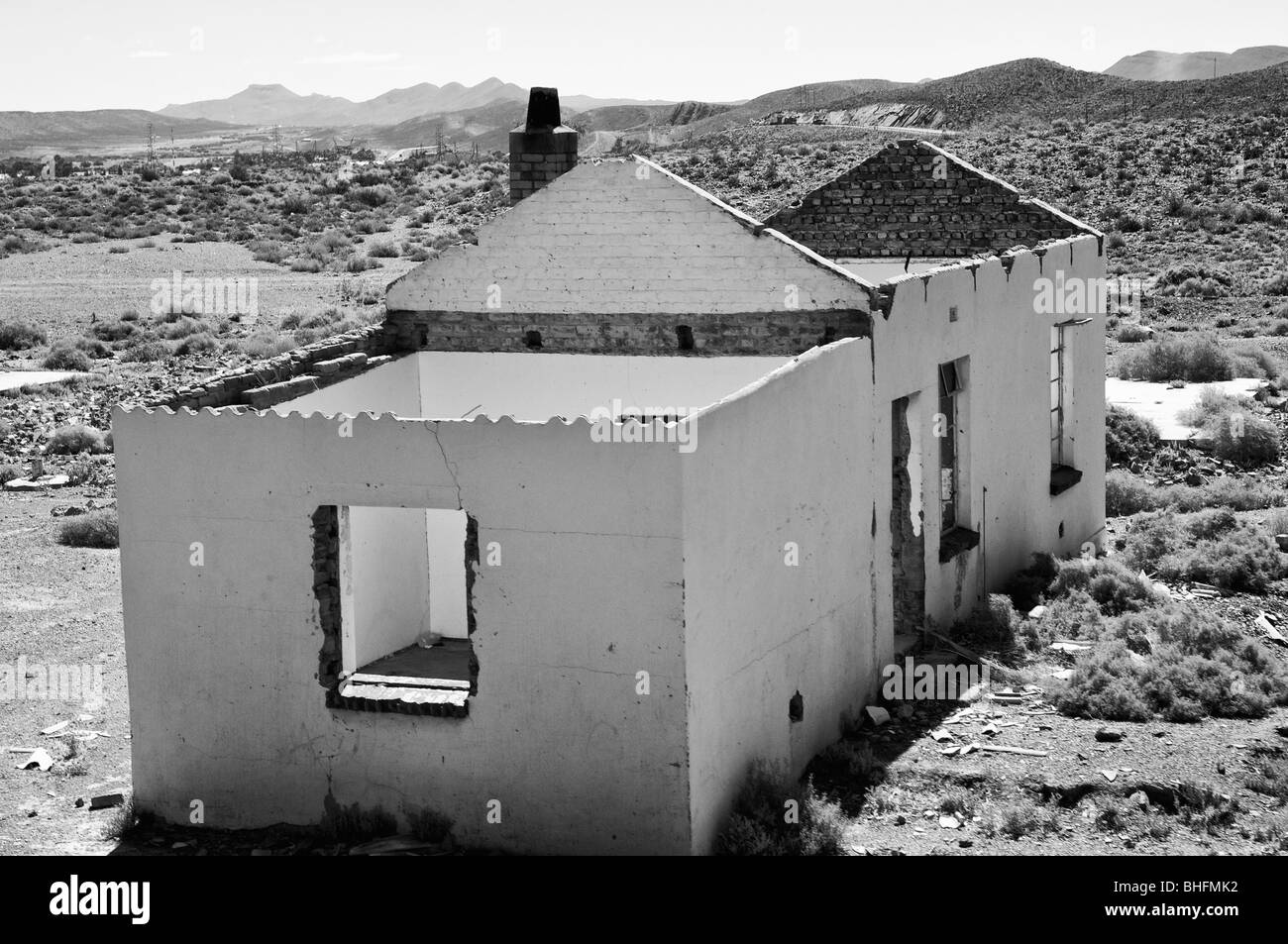 Laingsburg house Foto Stock