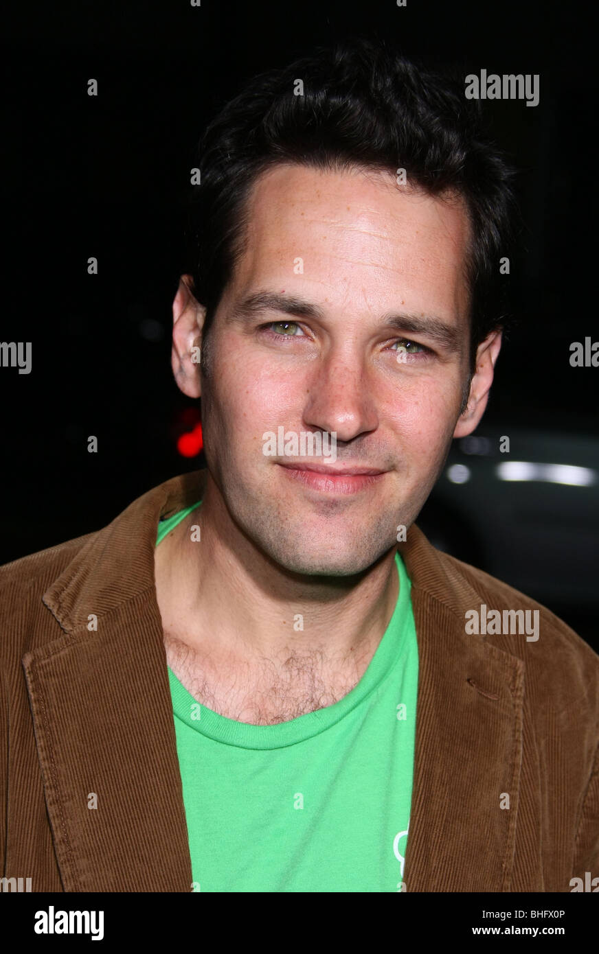 PAUL RUDD IL DARJEELING LIMITED LOS ANGELES PREMIERE BEVERLY HILLS LOS ANGELES CA USA 04 Ottobre 2007 Foto Stock