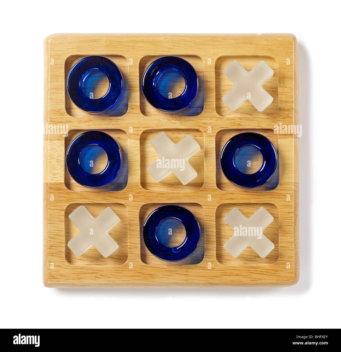 Tic Tac Toe Game Foto Stock