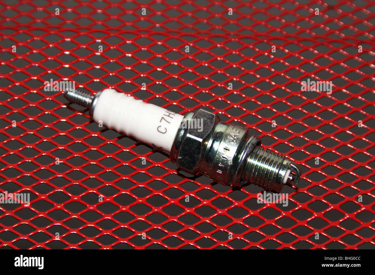 Piccolo ciclo motore candela in condizione non utilizzata. Foto Stock