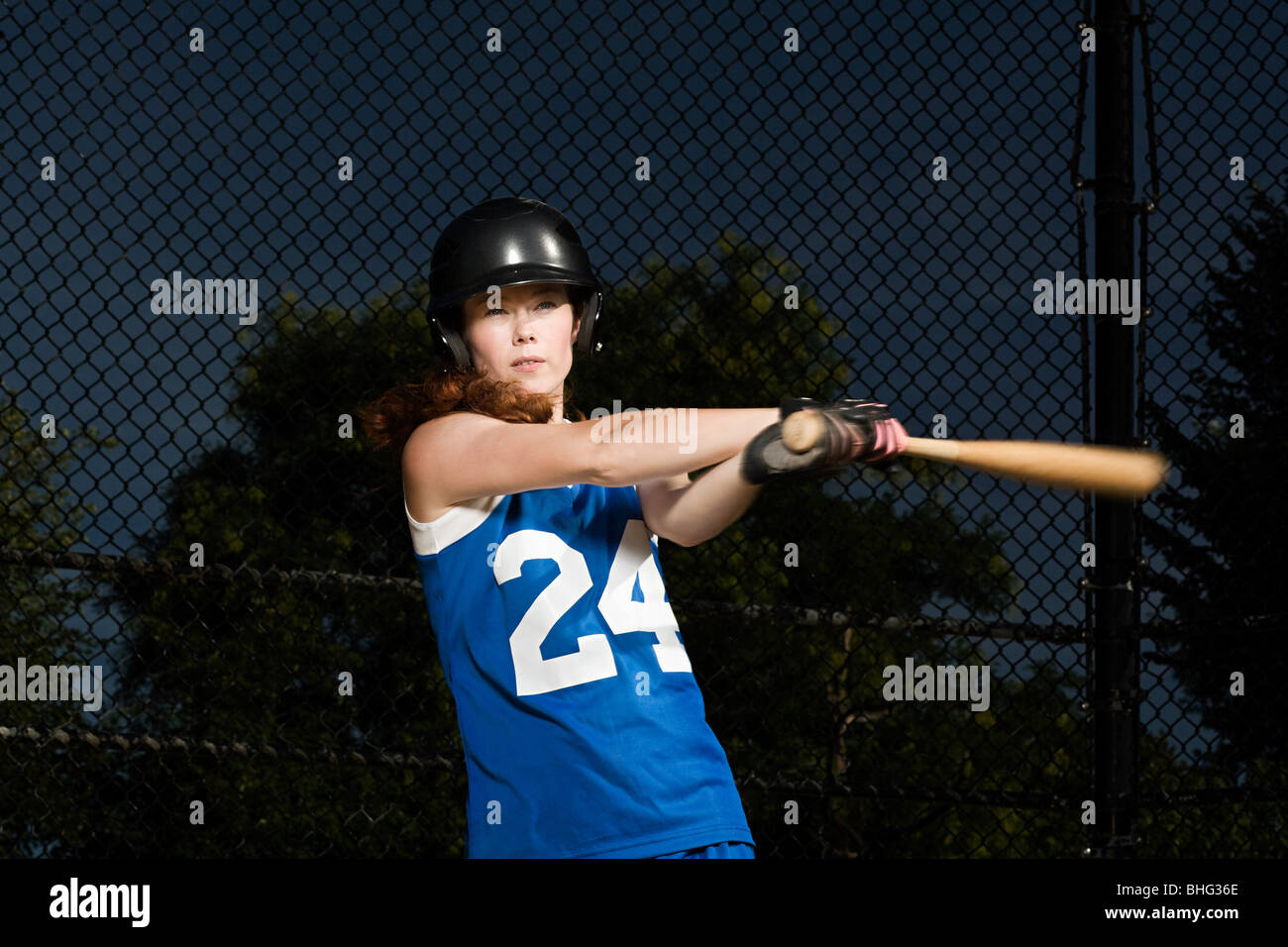 Pastella di baseball Foto Stock