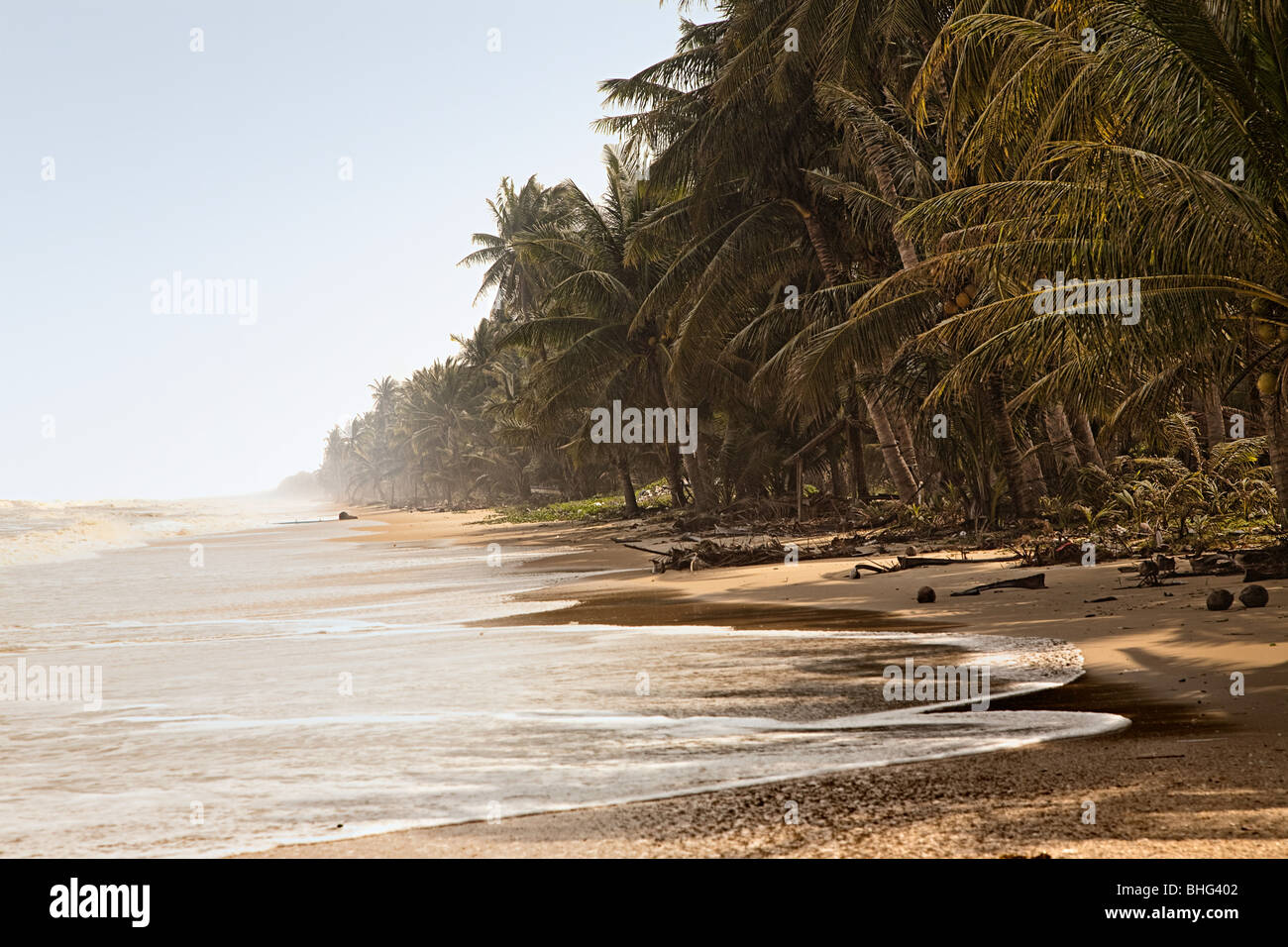 Spiaggia del golfo di Thailandia Foto Stock