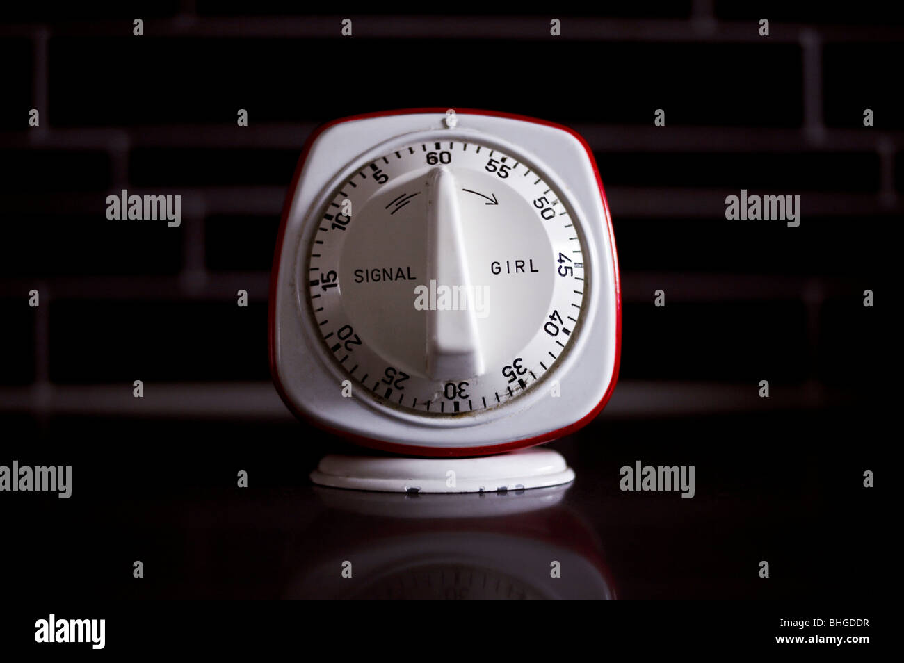 Un uovo-timer, Danimarca. Foto Stock