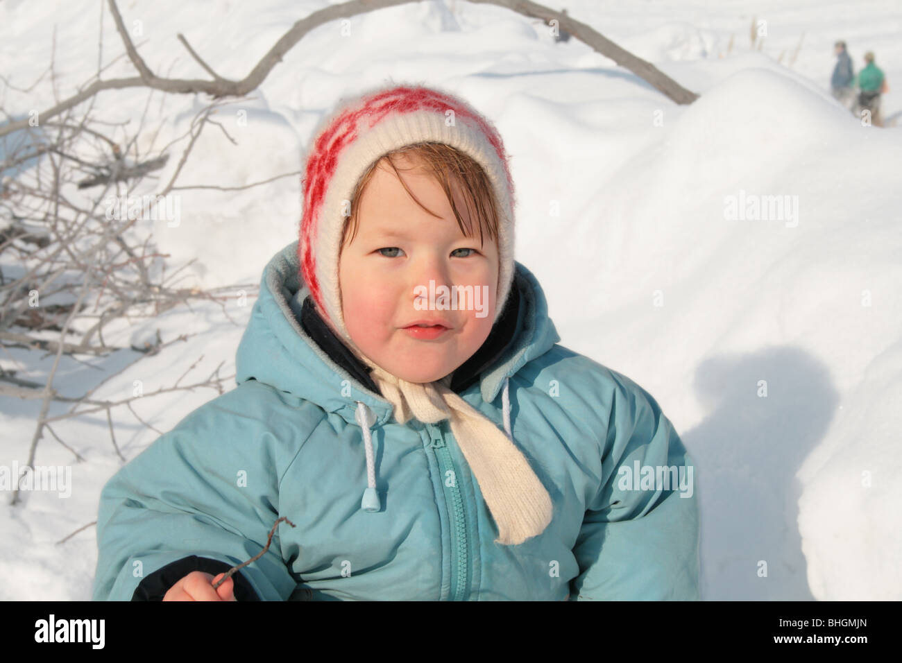 Piccola ragazza. Si prega di vedere alcuni simili immagini dal mio portafoglio: Foto Stock