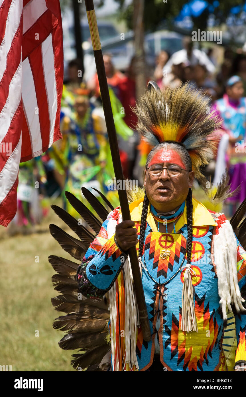 Native American Pow Wow Taos, Nuovo Messico. Foto Stock