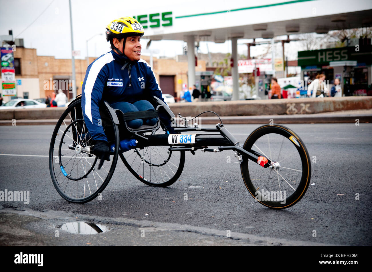 Jose Disla Binet gare in NYC Marathon 2009. Foto Stock