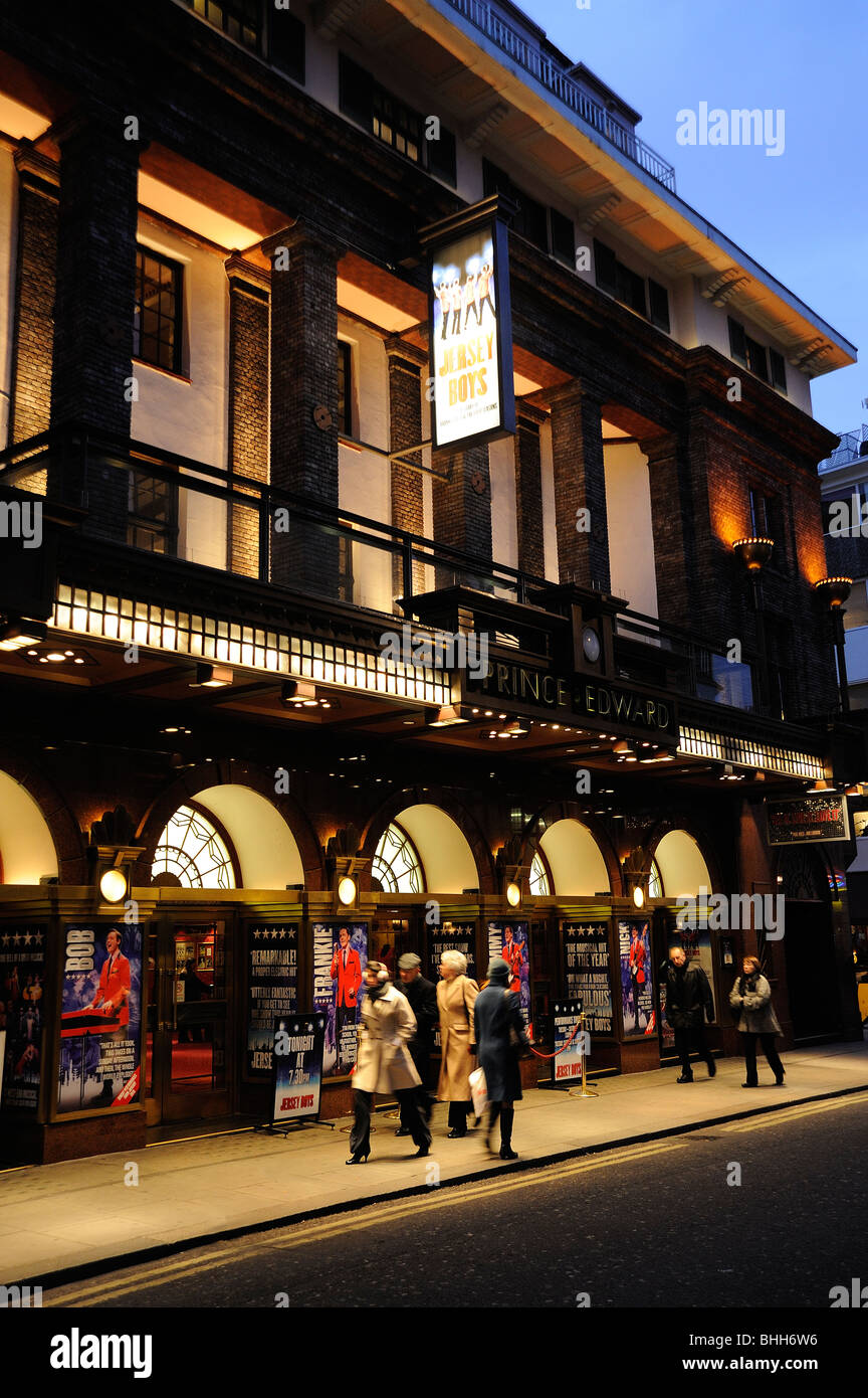 Prince Edward Theatre London Foto Stock