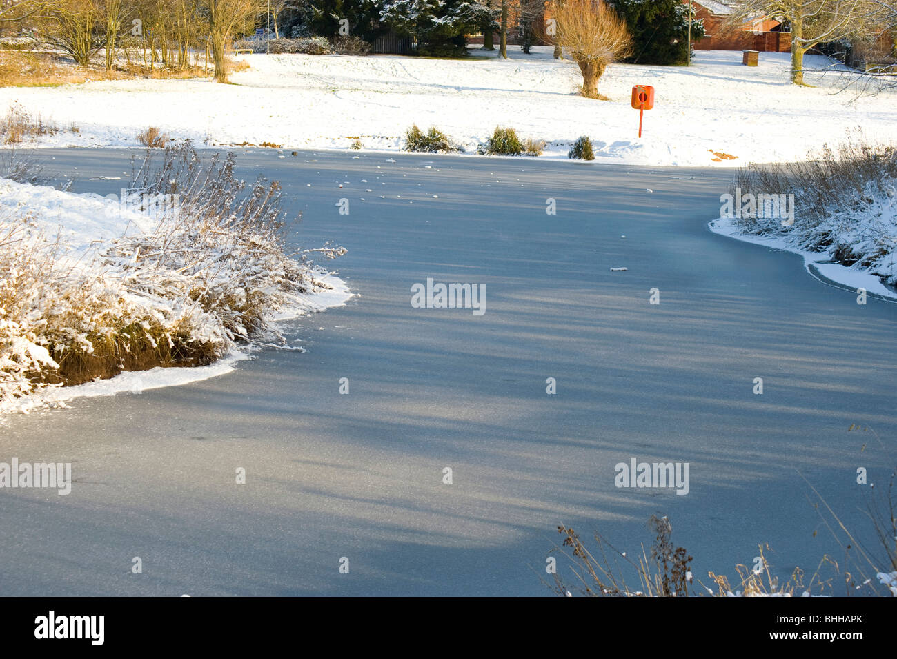 Inverno scene di cheshire Foto Stock