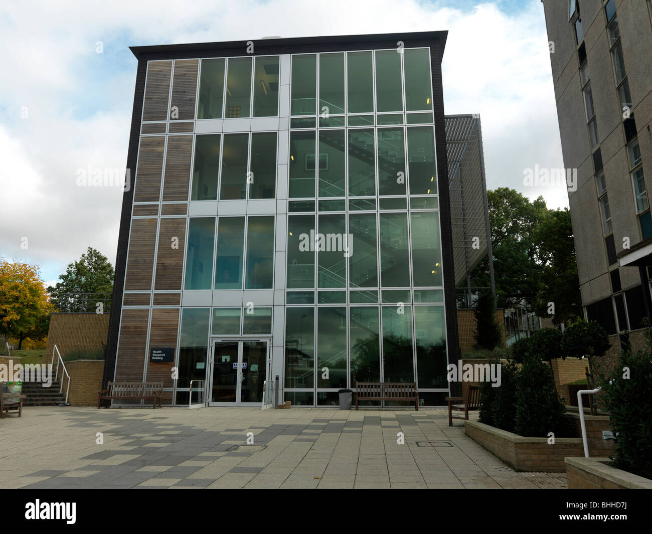 Salute ricerca edificio del campus dell'Università di Hertfordshire Inghilterra Foto Stock