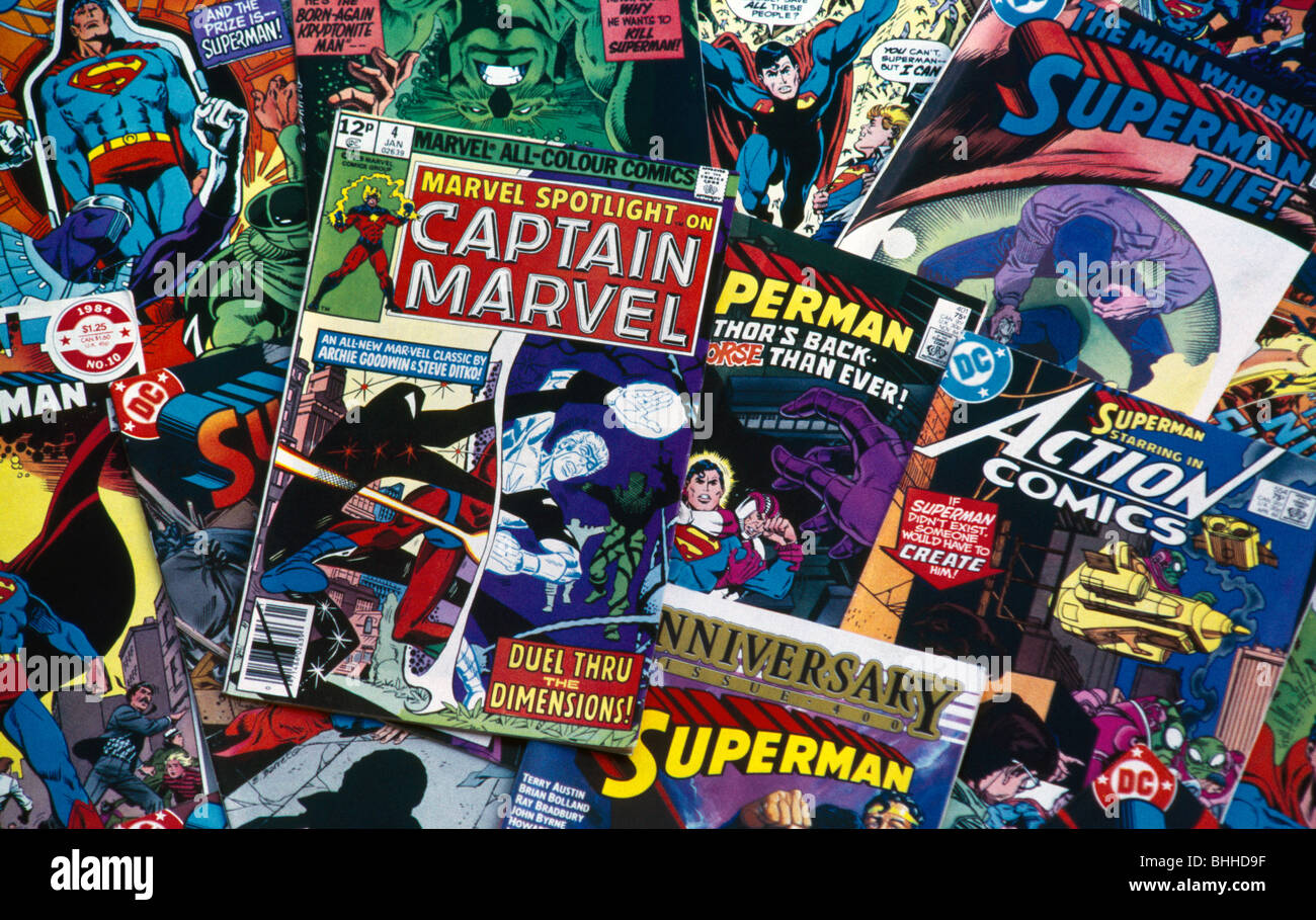 Fumetti marvel immagini e fotografie stock ad alta risoluzione - Alamy