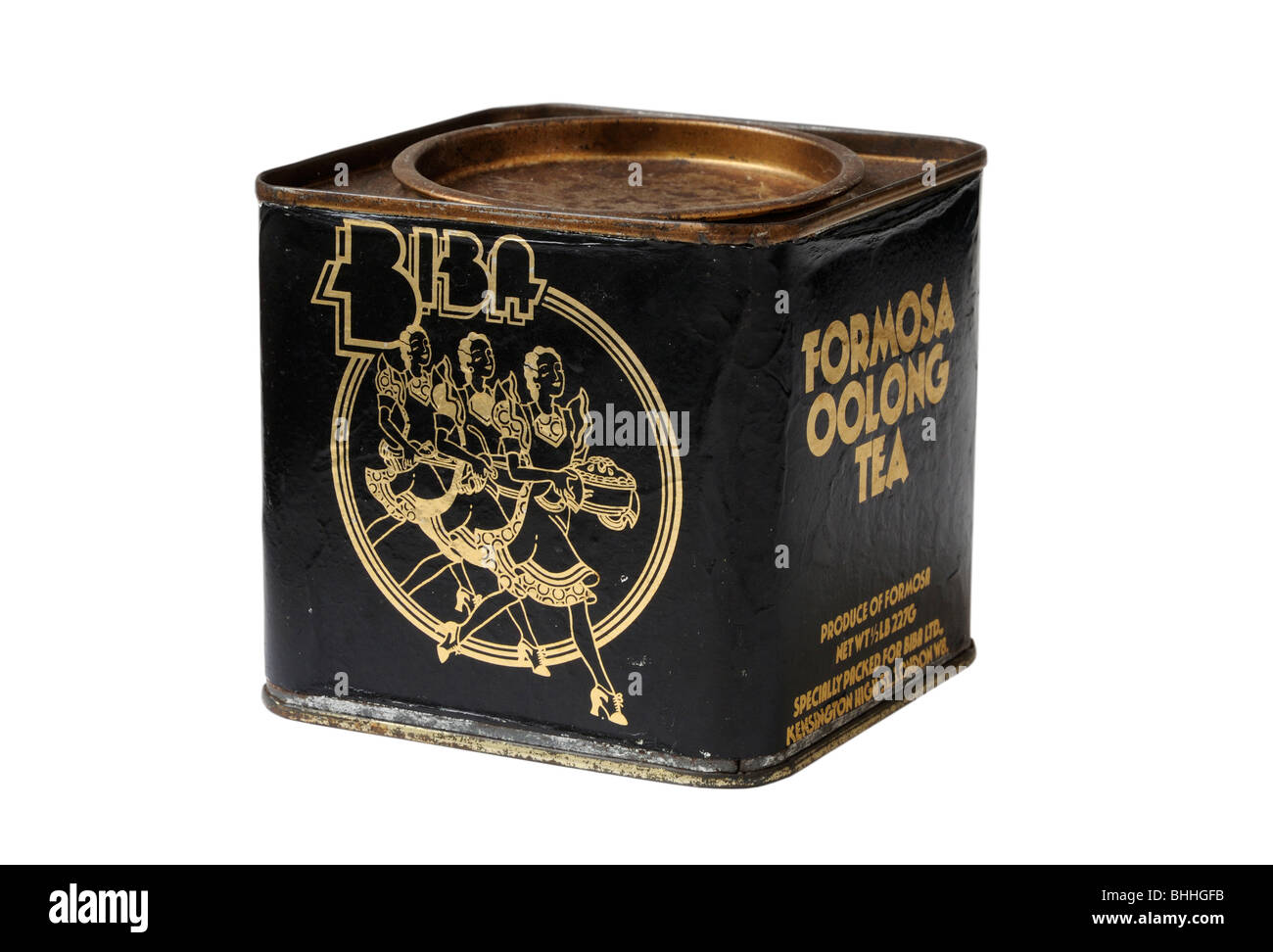 Biba tea caddy risalente agli anni sessanta Foto Stock