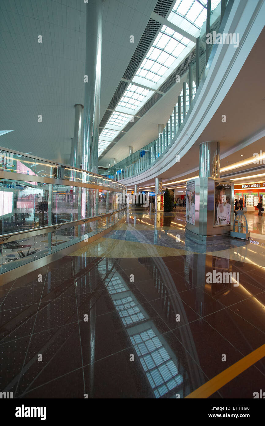 Dibai International Airport Foto Stock