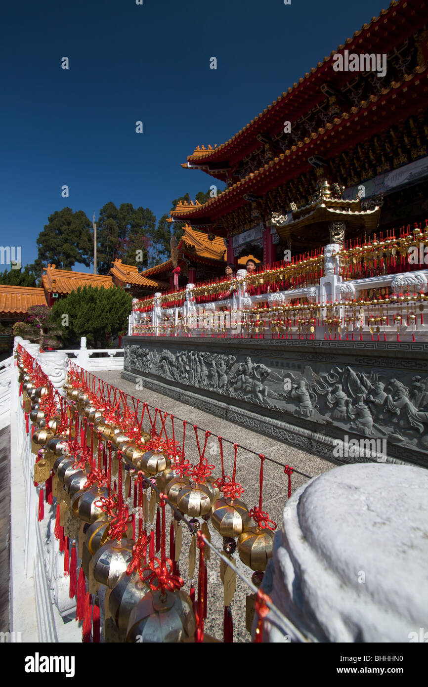 Tempio wenwu sul sole luna lago Foto Stock