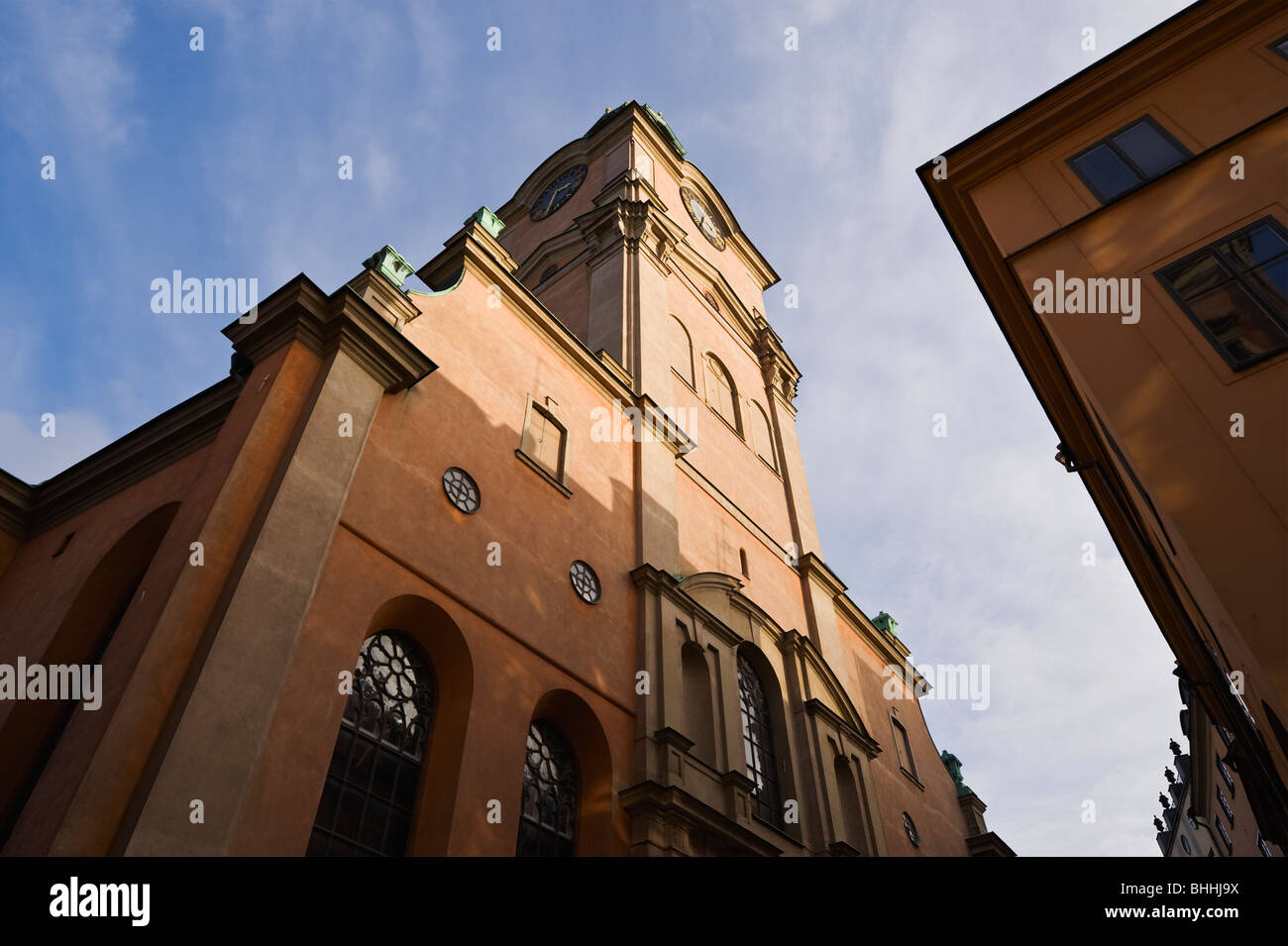 Storkyrkan nella città vecchia di Stoccolma, Svezia Foto Stock