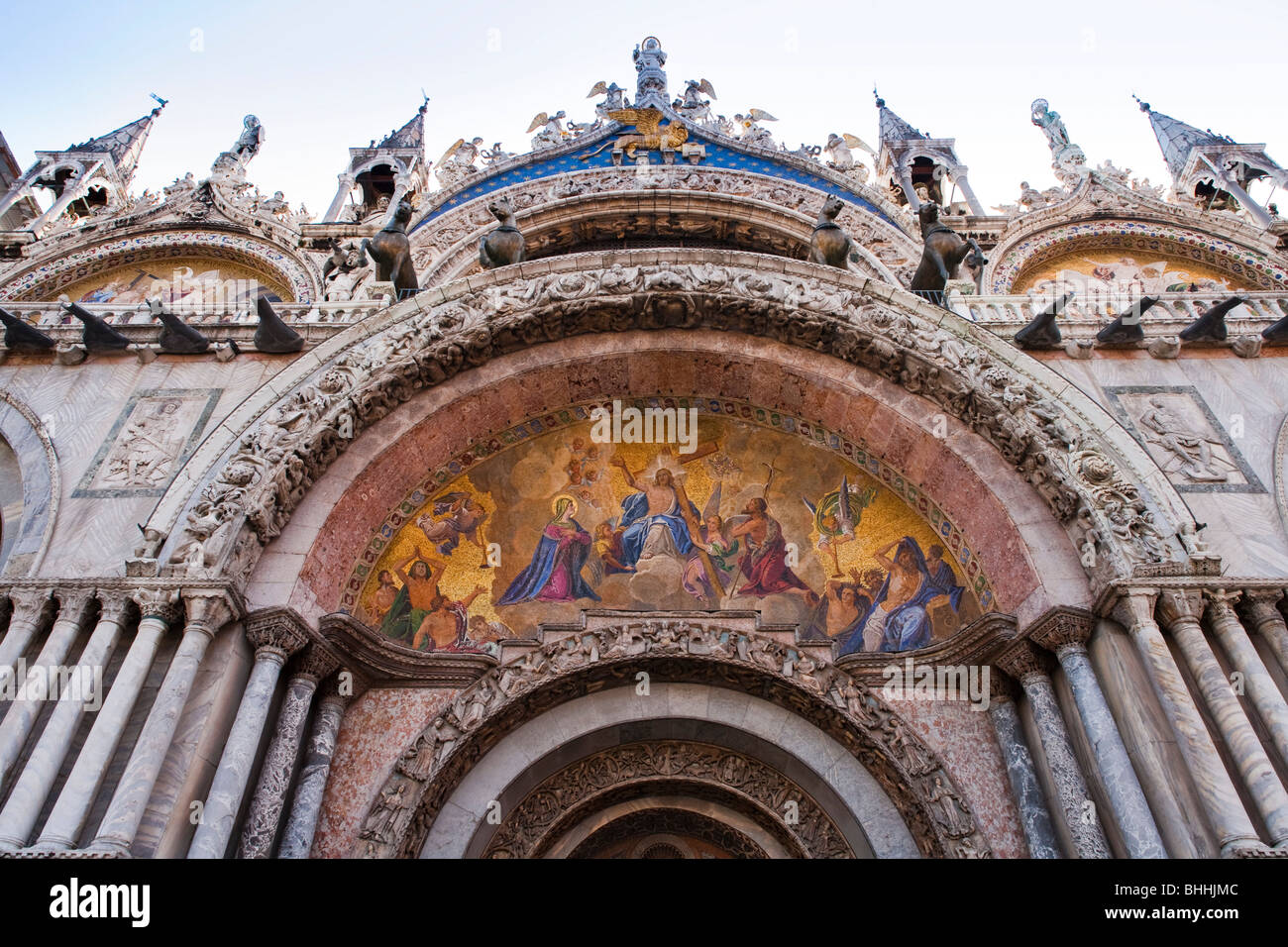 Venezia, Italia. la Basilica di San Marco Foto Stock